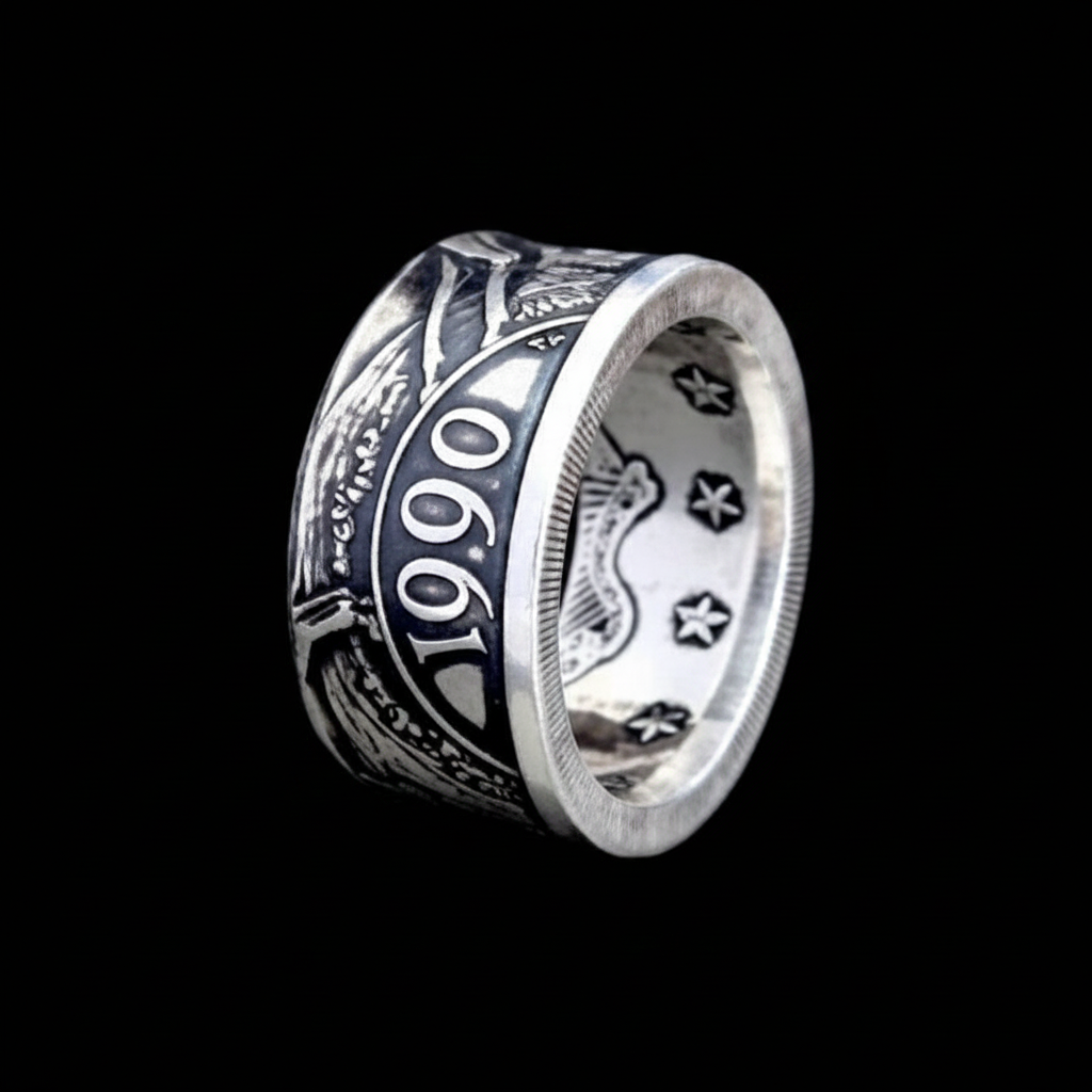 1990 Coin Ring Black BG
