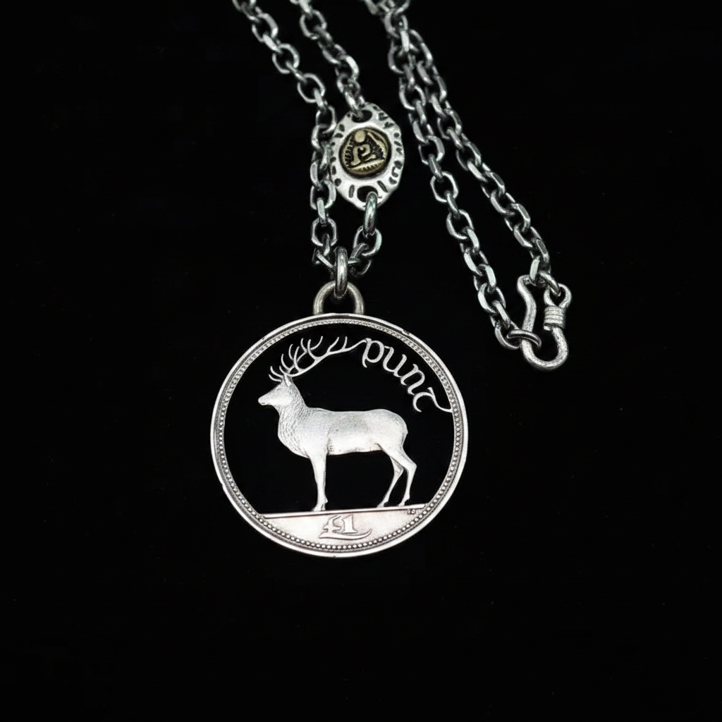 Coin Pendant Necklace 1