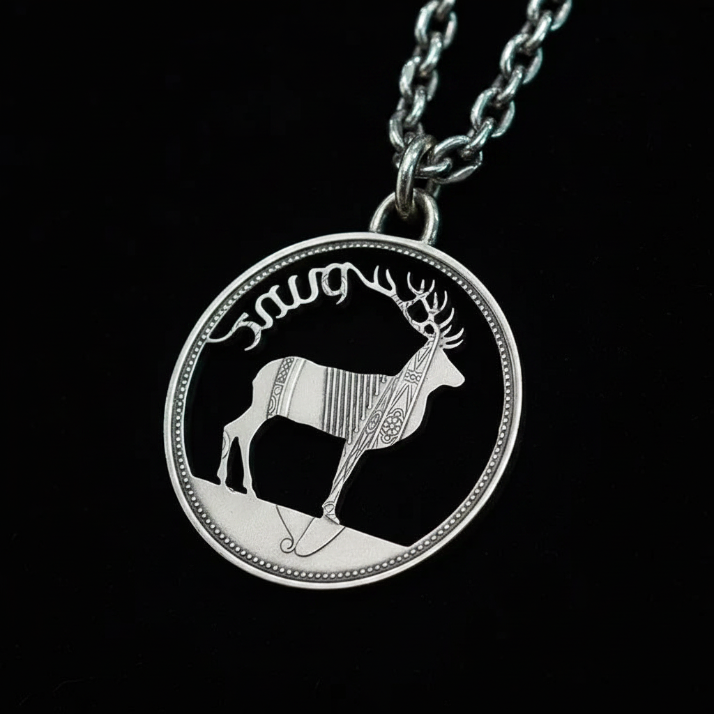 Coin Pendant Necklace 2