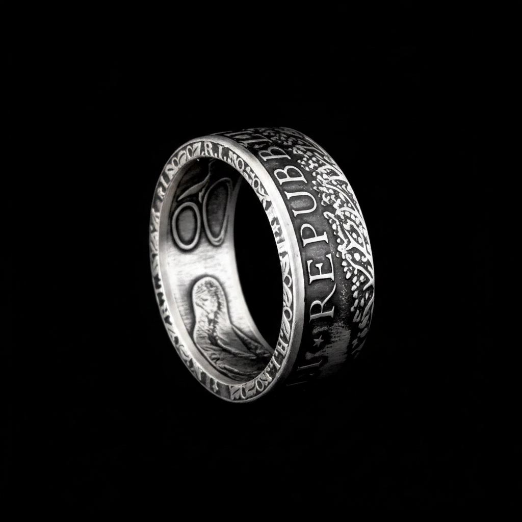 Coin Ring 2 — Black Background