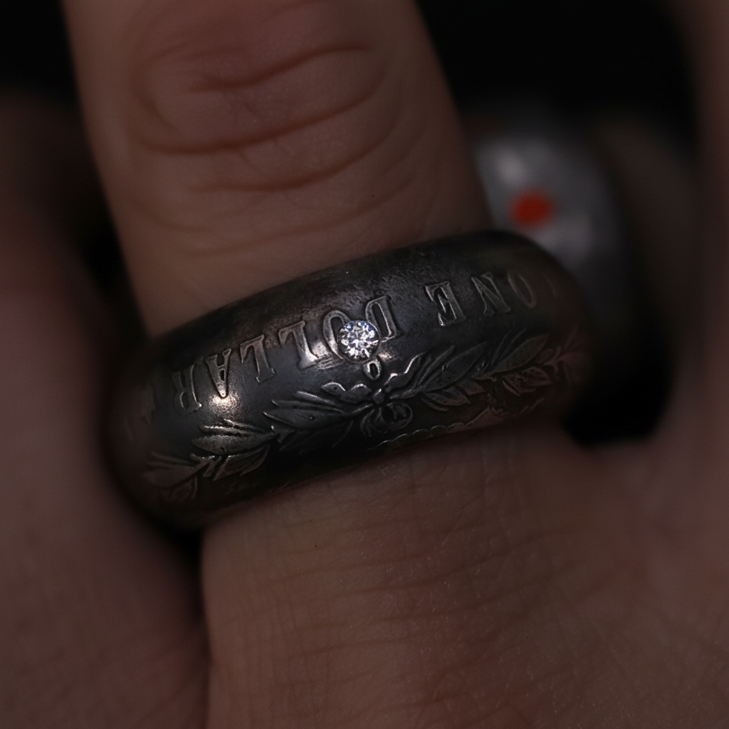 Coin Ring 3 - Black Background