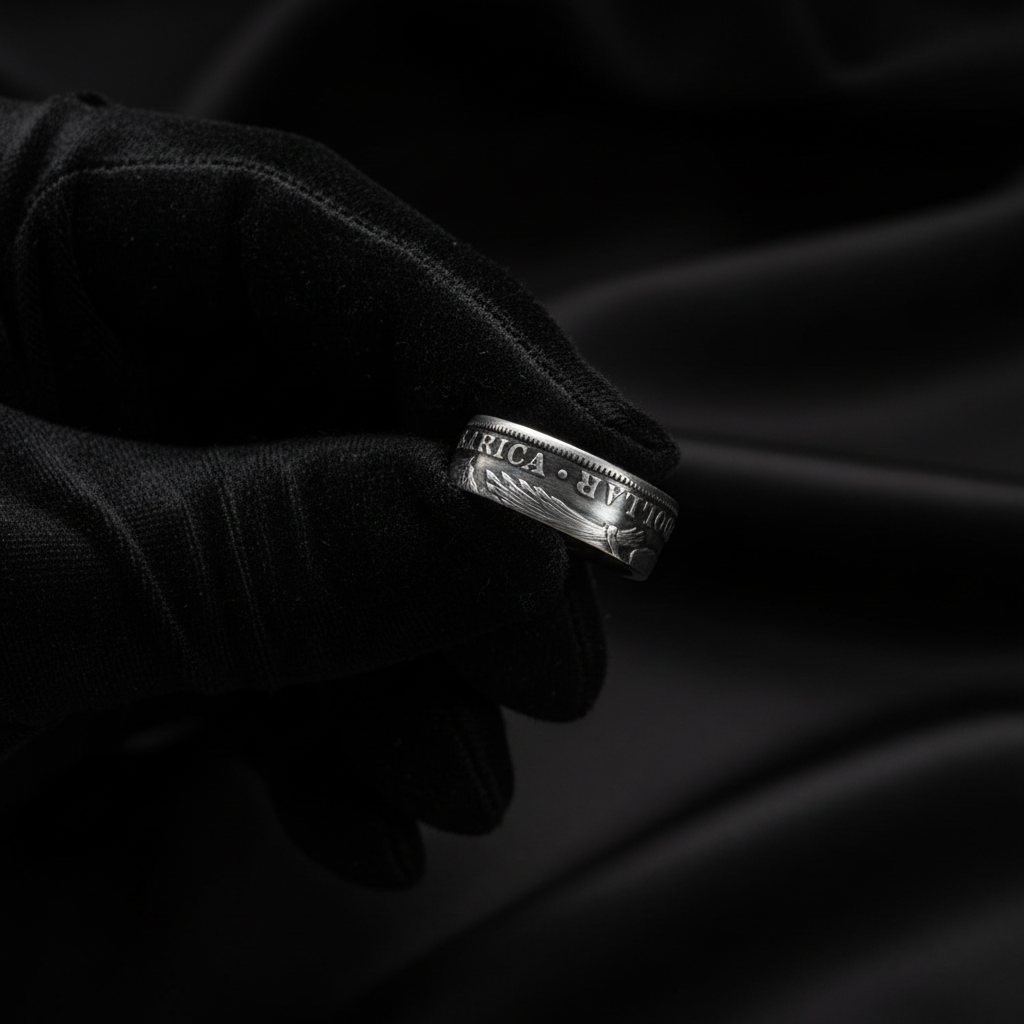 Coin Ring Eagle