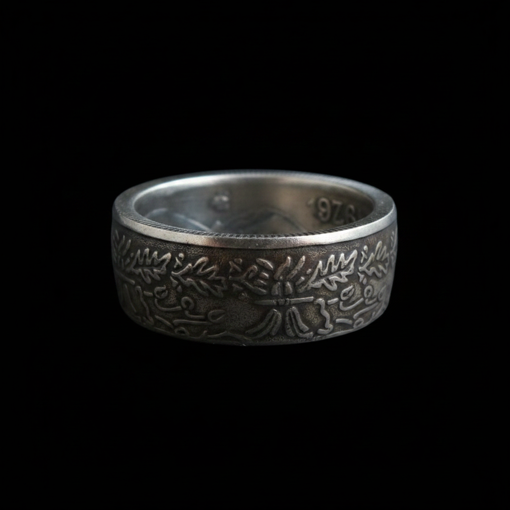 Coin Ring - Symmetrical Pattern