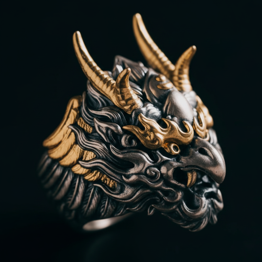 Dragon Ring - Side Detail