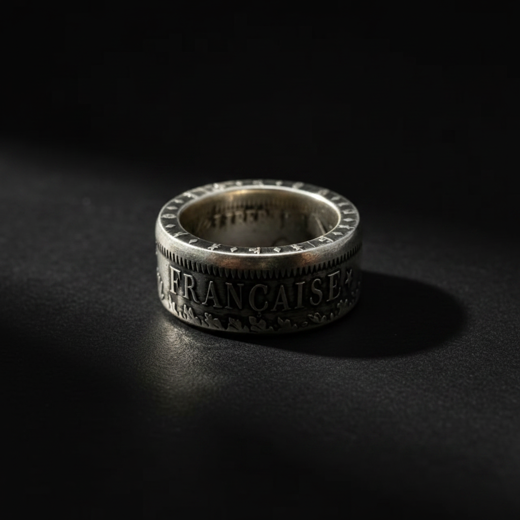 主图 - Hercules Coin Ring 正面