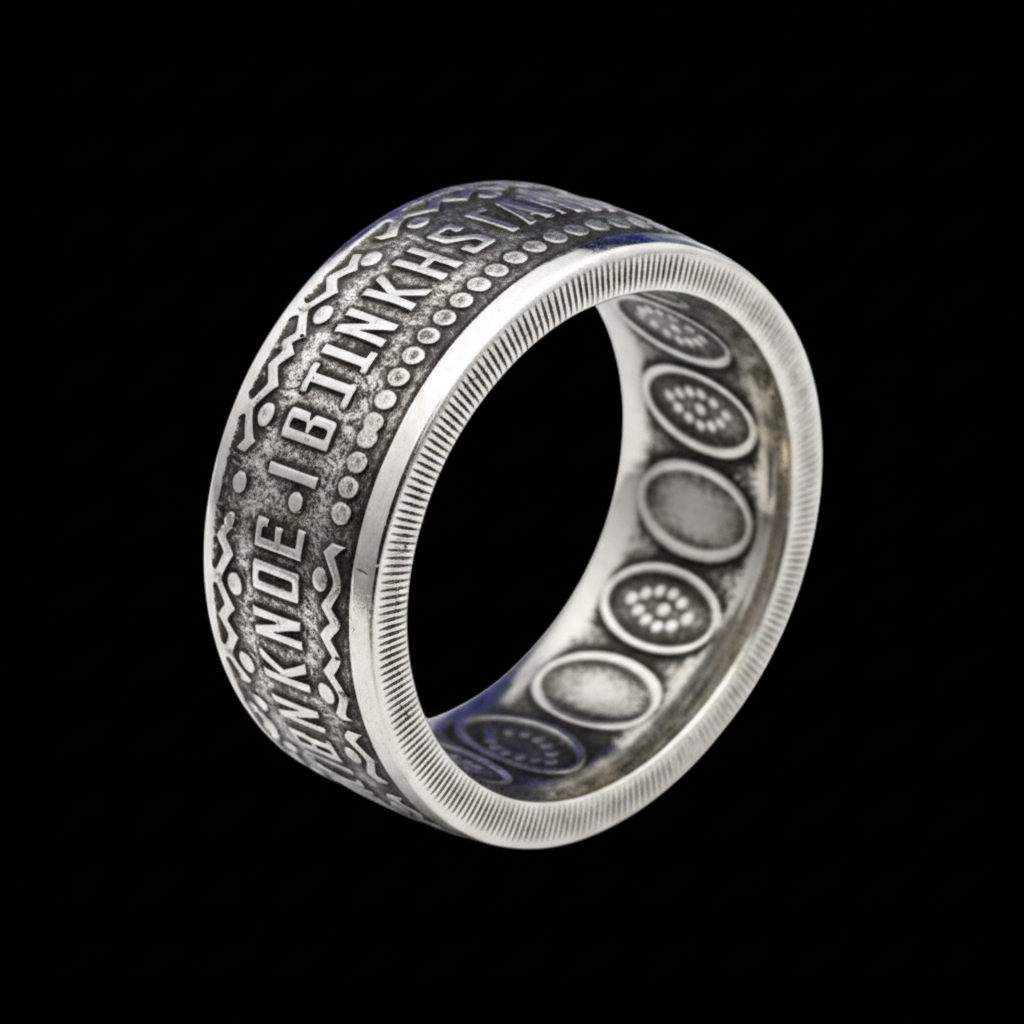 Kazakhstan Coin Ring