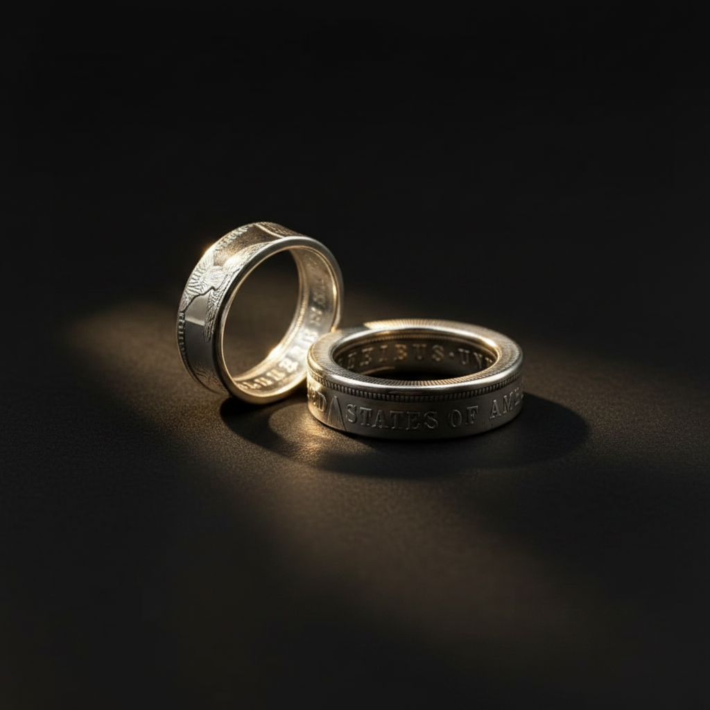 主图 - Morgan Coin Ring 1904