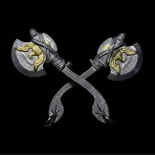 Two Axes Crossed
